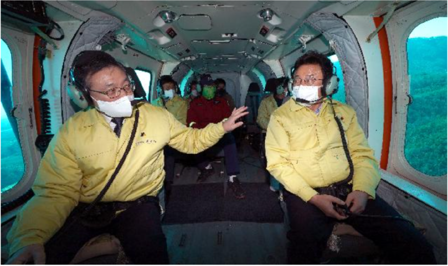 캡처 이철우 항공 탑승 사진.PNG