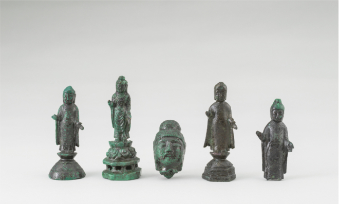 함안 의곡사지 2차 발굴조사 출토 금동불상군_0411 통일신라시대 함안군 대표 사찰, 의곡사지 4차 발굴조사 착수.jpg