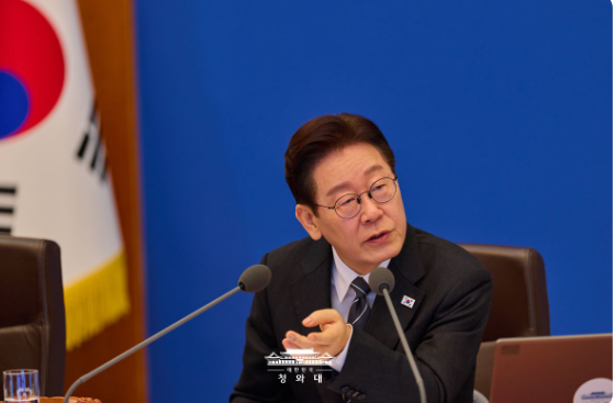 캡처 이재명 대통령 9회 국무회의 모습.PNG